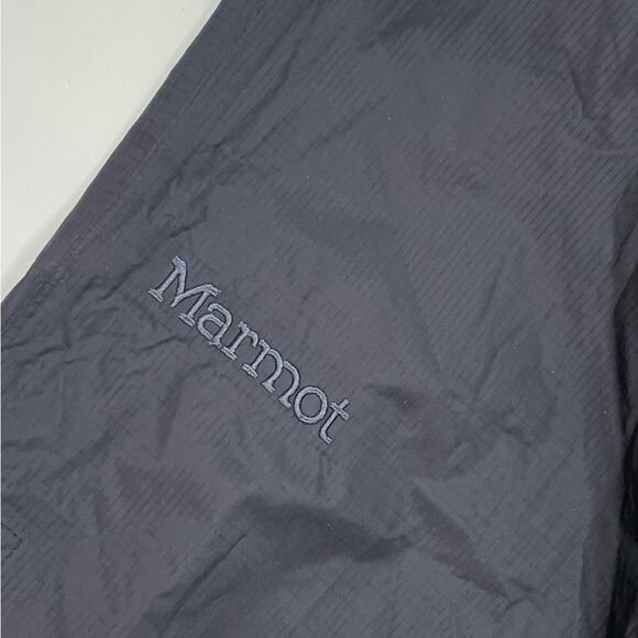 Marmot Track Pants Women Small Black Nylon Ankle Zipper - Picture 2 of 15